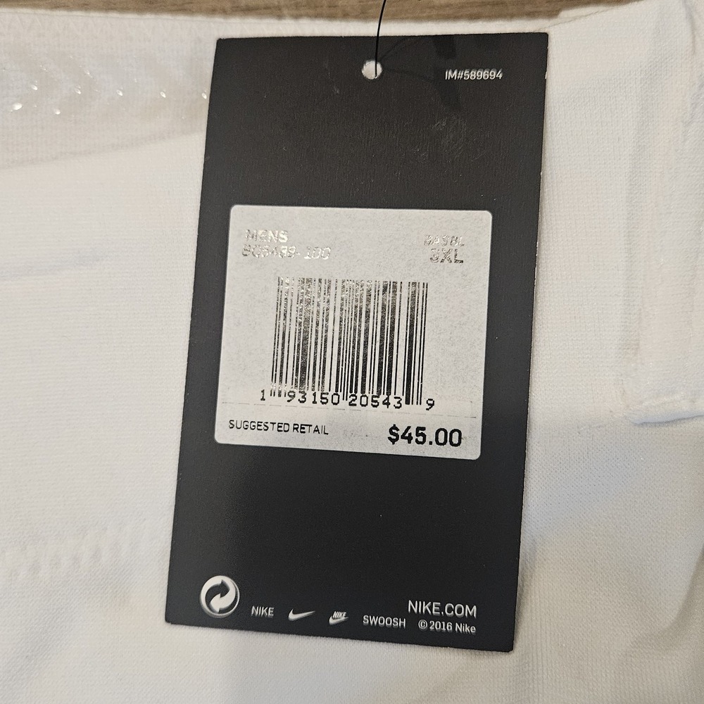 Nike‎ Vapor Baseball Pants Mens 3XL White BQ5488-100 40x32 - Picture 5 of 9